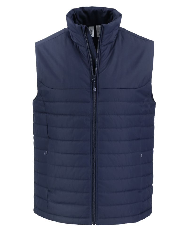Clique Elevation Eco Full Zip Mens Puffer Vest