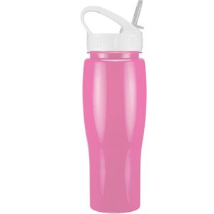 Pink/White Lid Blank