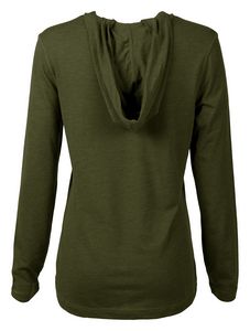 Military Heather Green Blank Back