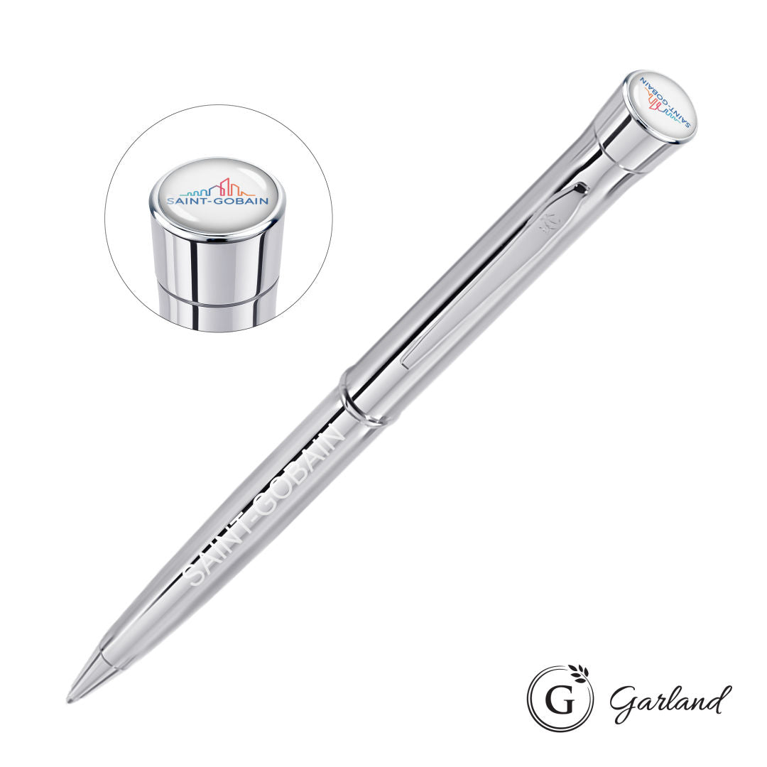 Garland? Signature Custom Twist Ballpoint Pen - Chrome