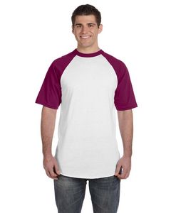 White/ Maroon Blank