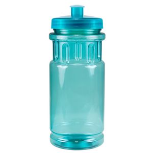 Translucent Aqua Blue/Translucent Aqua Blue Lid Blank
