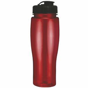 Translucent Red/Black Lid Blank