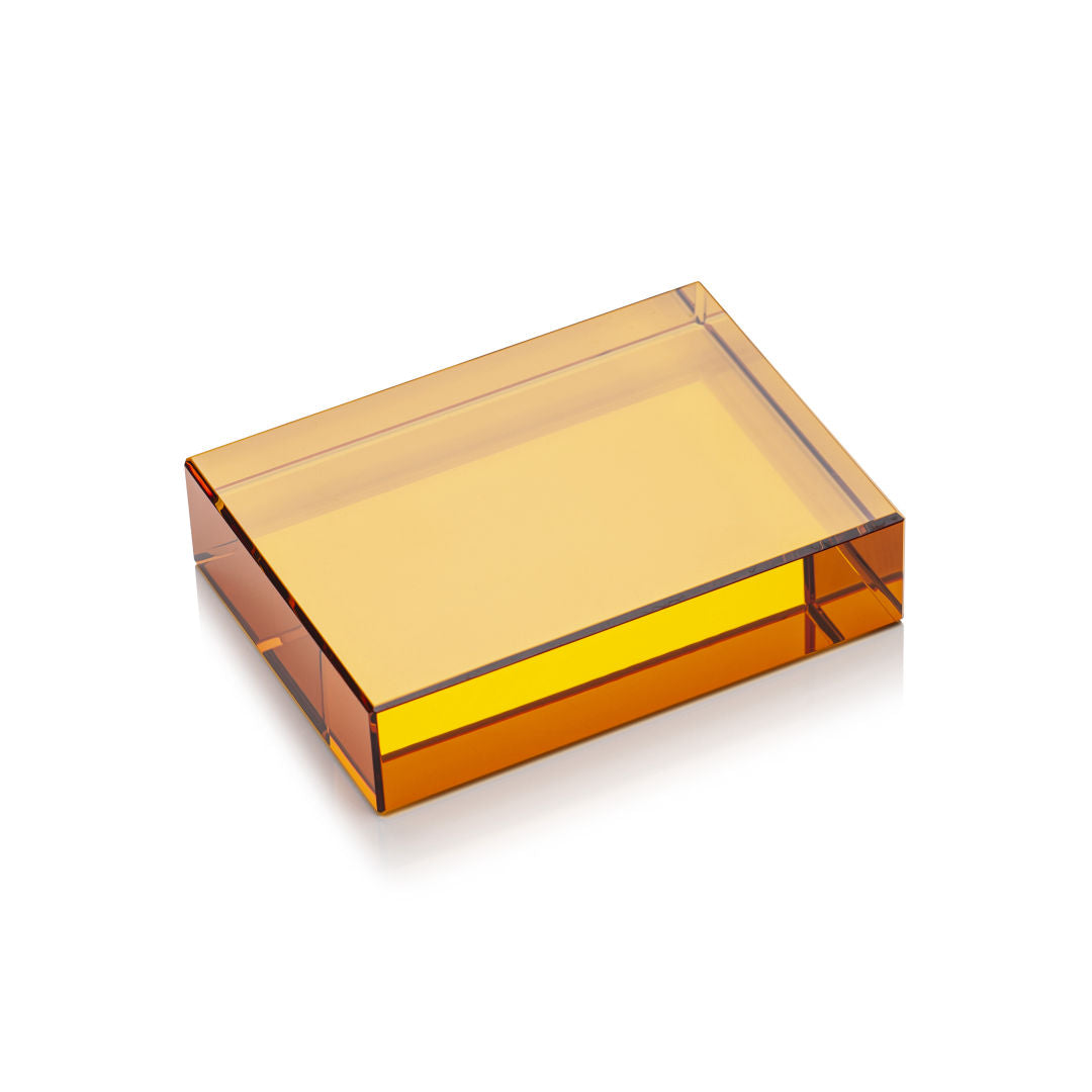 Amber / 3 x 4 x 1 (Blank)