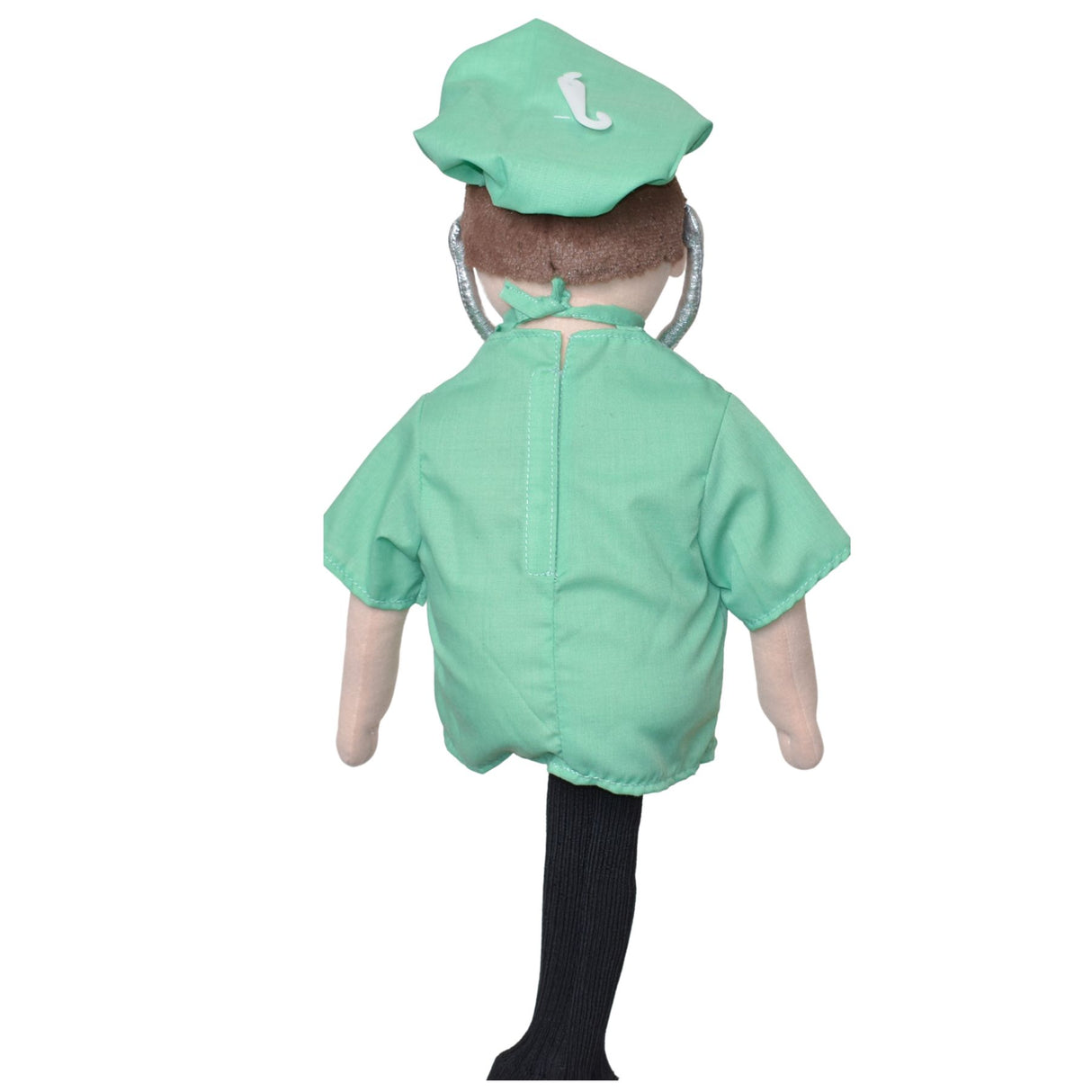Green Blank Back View