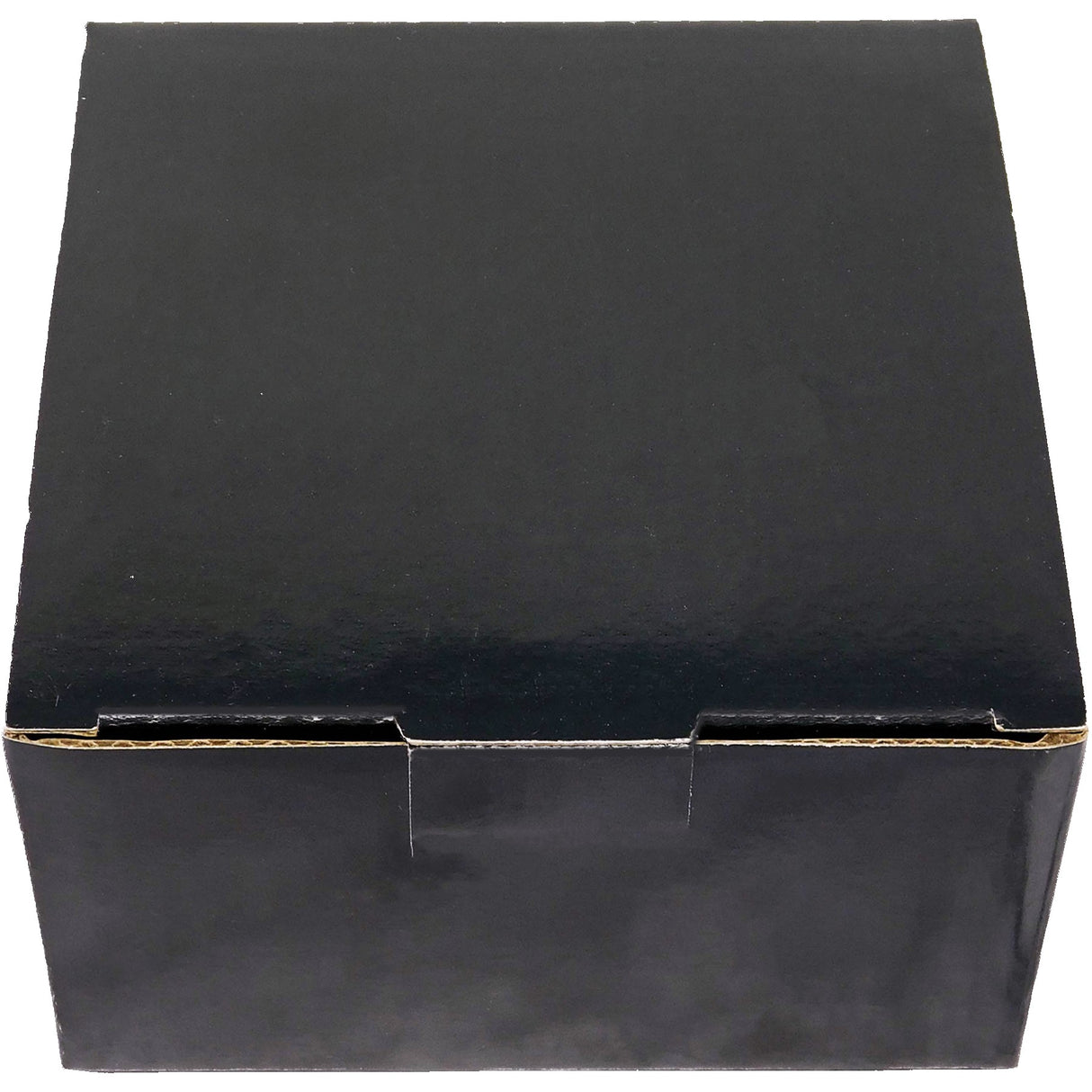 4 Pc. Acacia Wood Square Coaster Set with Black Metal Stand