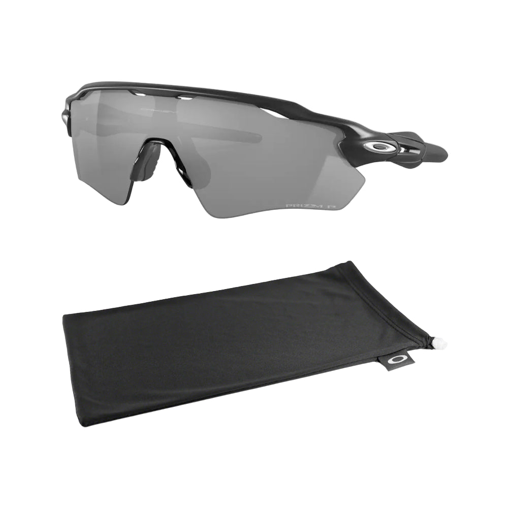 Oakley Radar EV Path Polar Unisex Sunglasses Po, Matte Black, Prizm Black, Size 38