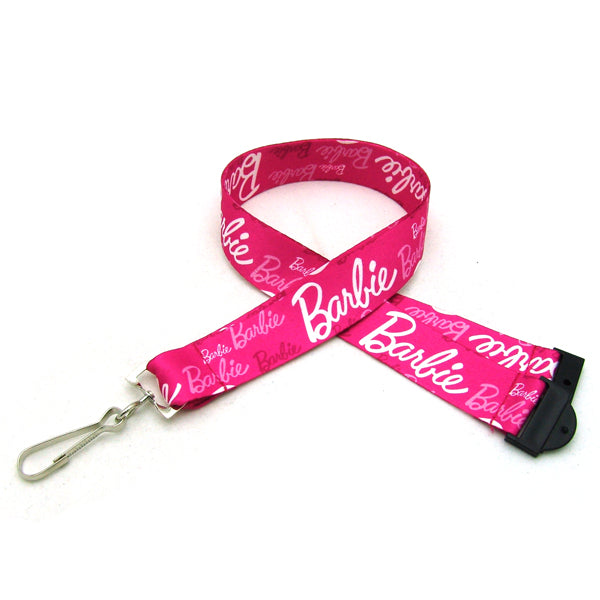 1" Digitally Sublimated Lanyard w/ Sew on Breakaway