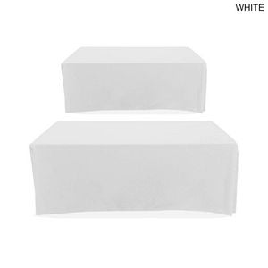000547 Sublimated Table Cloth for 6' table, Drape style, 4 sided, Closed Back