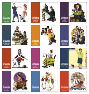 Norman Rockwell Appointment Calendar - Spiral 2026 Calendar