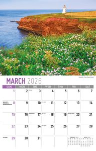 Galleria Wall Calendar 2026 Scenes of Atlantic Canada