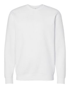 White Blank Front View