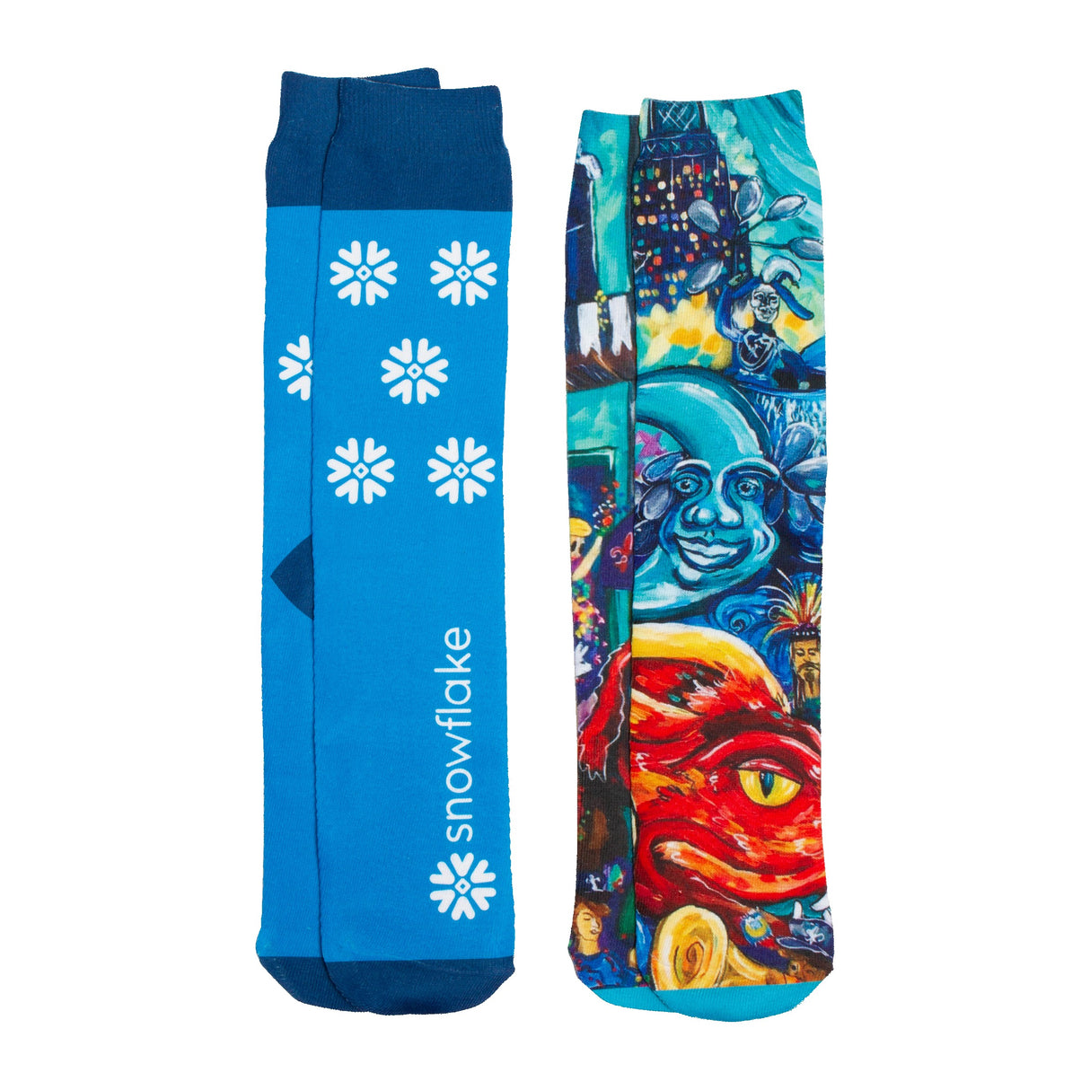Sublimated Mid-calf Socks