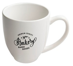 ~ Bistro 16oz white mug - Bulk Packaging/Pallet