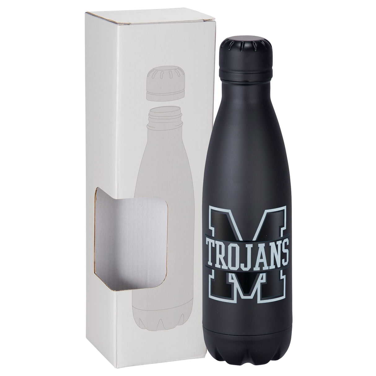 17 Oz. Copper Vacuum Insulated Bottle w/Window Box