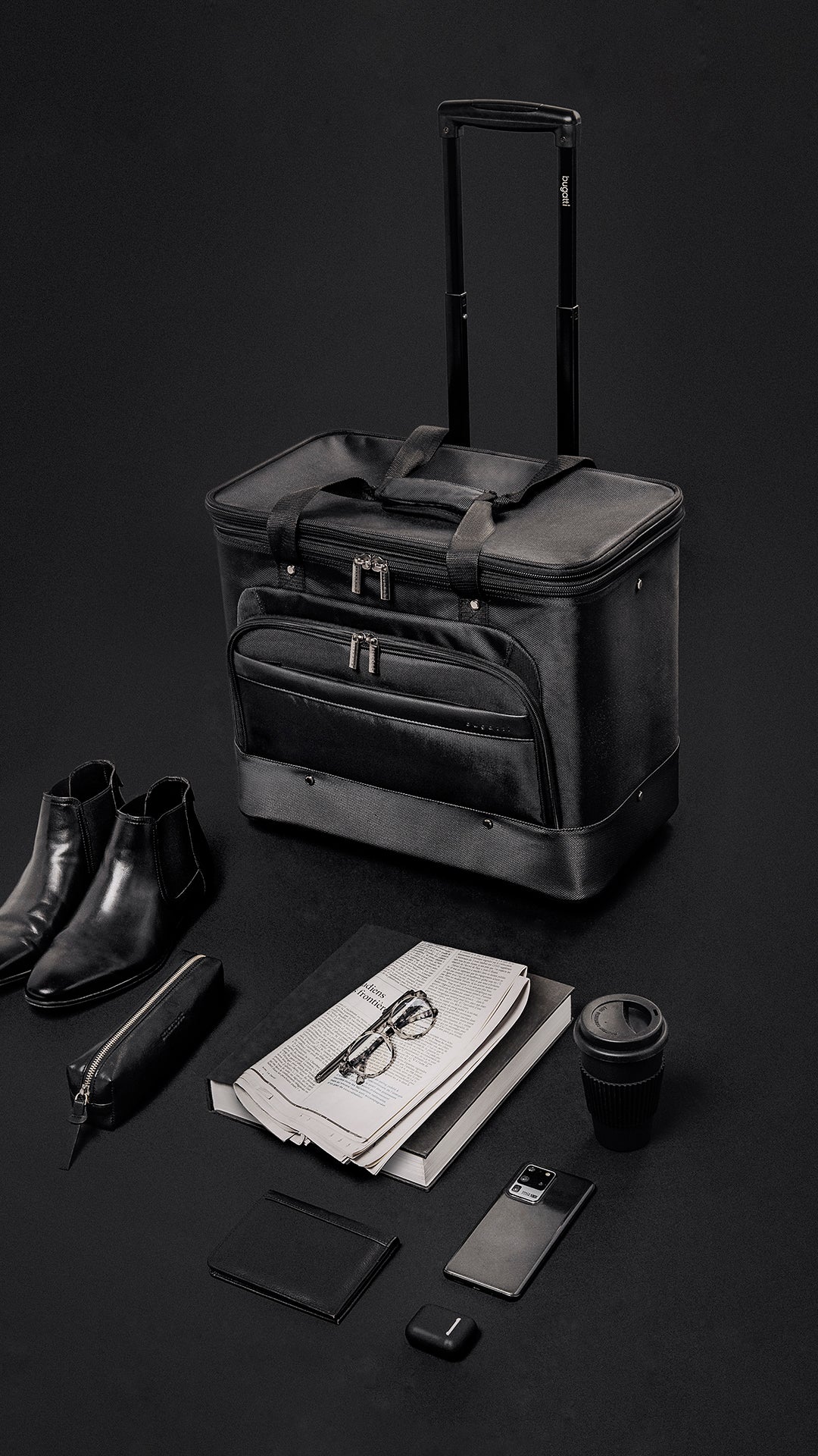 Bugatti - Warren - Business Case on Wheels - Polyester