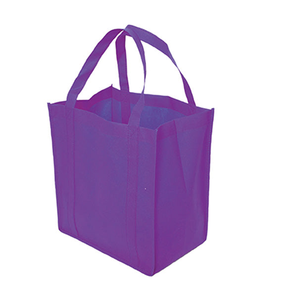 Non Woven Tote: 12" W x 13" H x 8" D