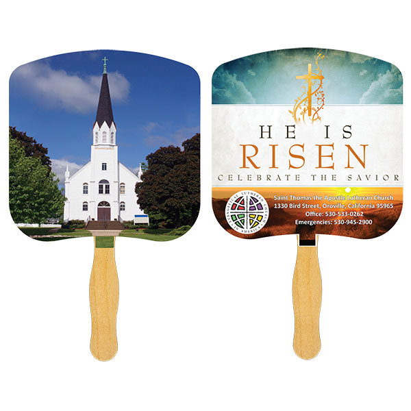 Religious Hand Fan/ Church-Religious