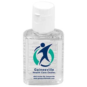 "Sanpal Mini S" .5 oz Compact Hand Sanitizer Antibacterial Gel in Flip-Top Squeeze Bottle- Spot
