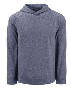 Cutter & Buck Adapt Knit Recycled Mens Heathered Hooded Pullover
