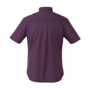 Dark Plum Purple Blank Back View