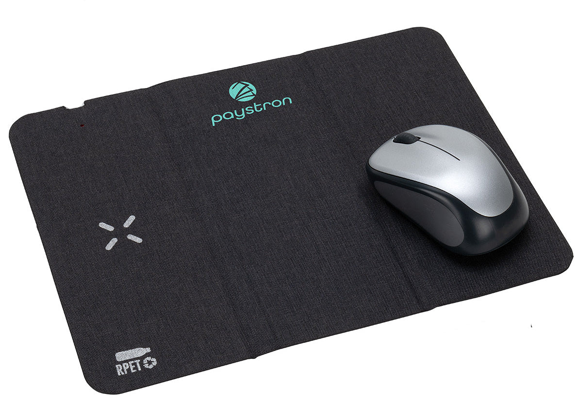 Acadia RPET Mouse Pad with 15W Wireless Charger