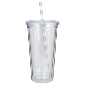 20 Oz. Lakefront Tumbler with Screw On Straw Lid