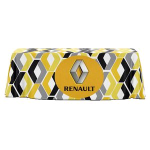 6' Open-Back Full Color Drape Table Throw