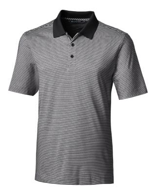 Cutter & Buck Forge Tonal Stripe Stretch Mens Big and Tall Polo