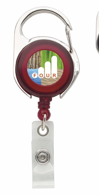 Carabiner Badge Holder