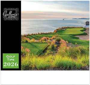 Galleria Wall Calendar 2026 Golf Tips