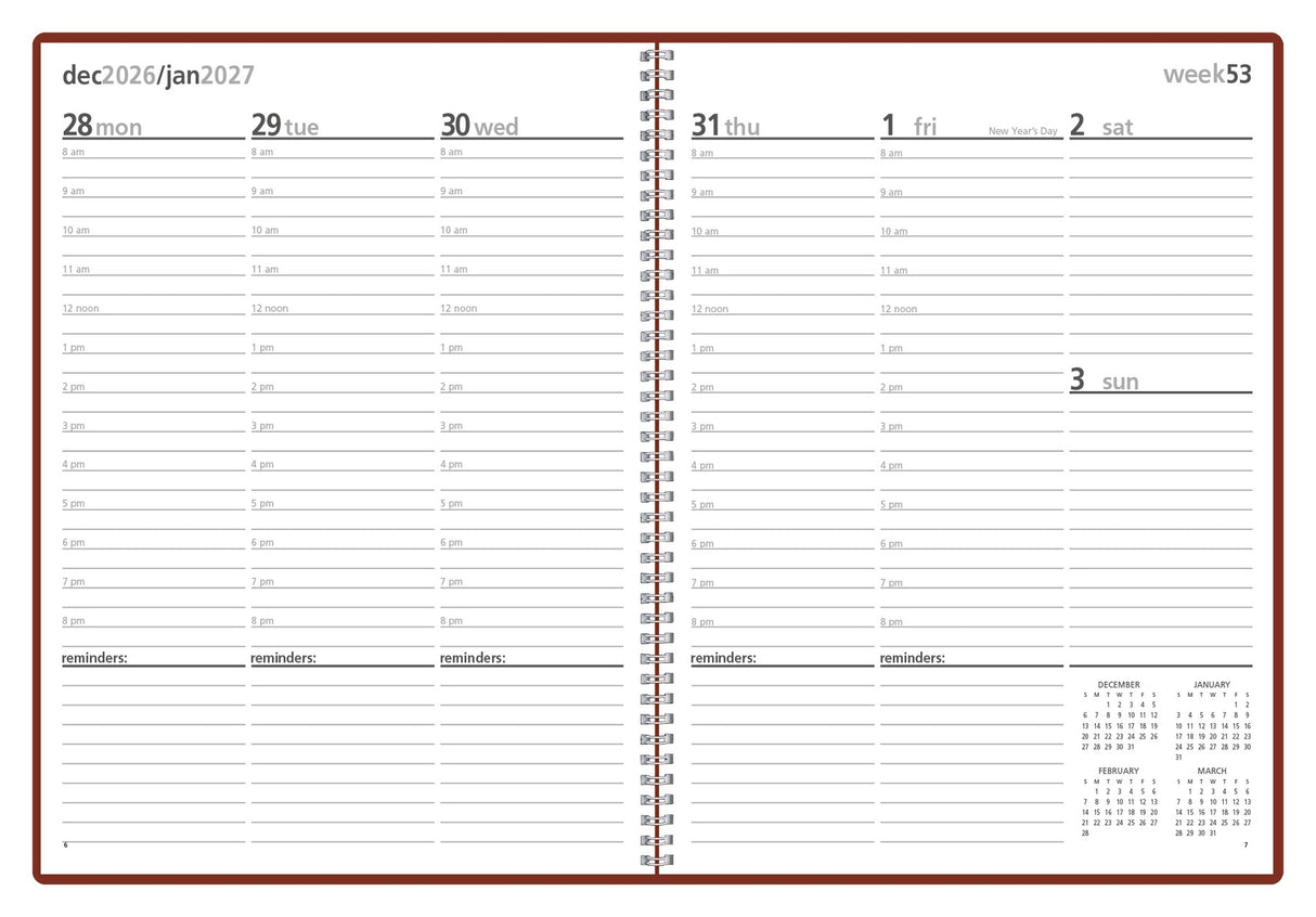 Triumph Calendars Monthly & Weekly Planner open image