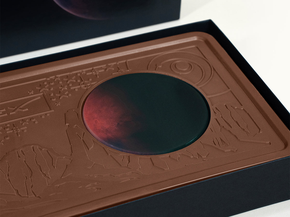 Giant 2lb. Engraved Combo Chocolate Bar with Luxury Custom Packaging