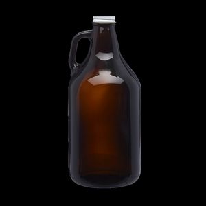 64 Oz. Homebrew Amber Glass Growler