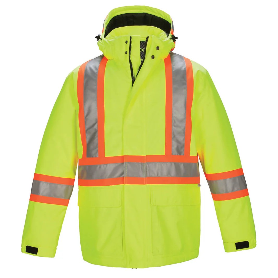 Hi-Vis Yellow/Silver/Orange
