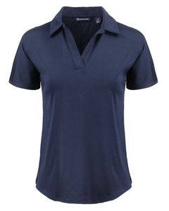 Cutter & Buck Coastline Epic Comfort Eco Recycled Womens Dolman Polo