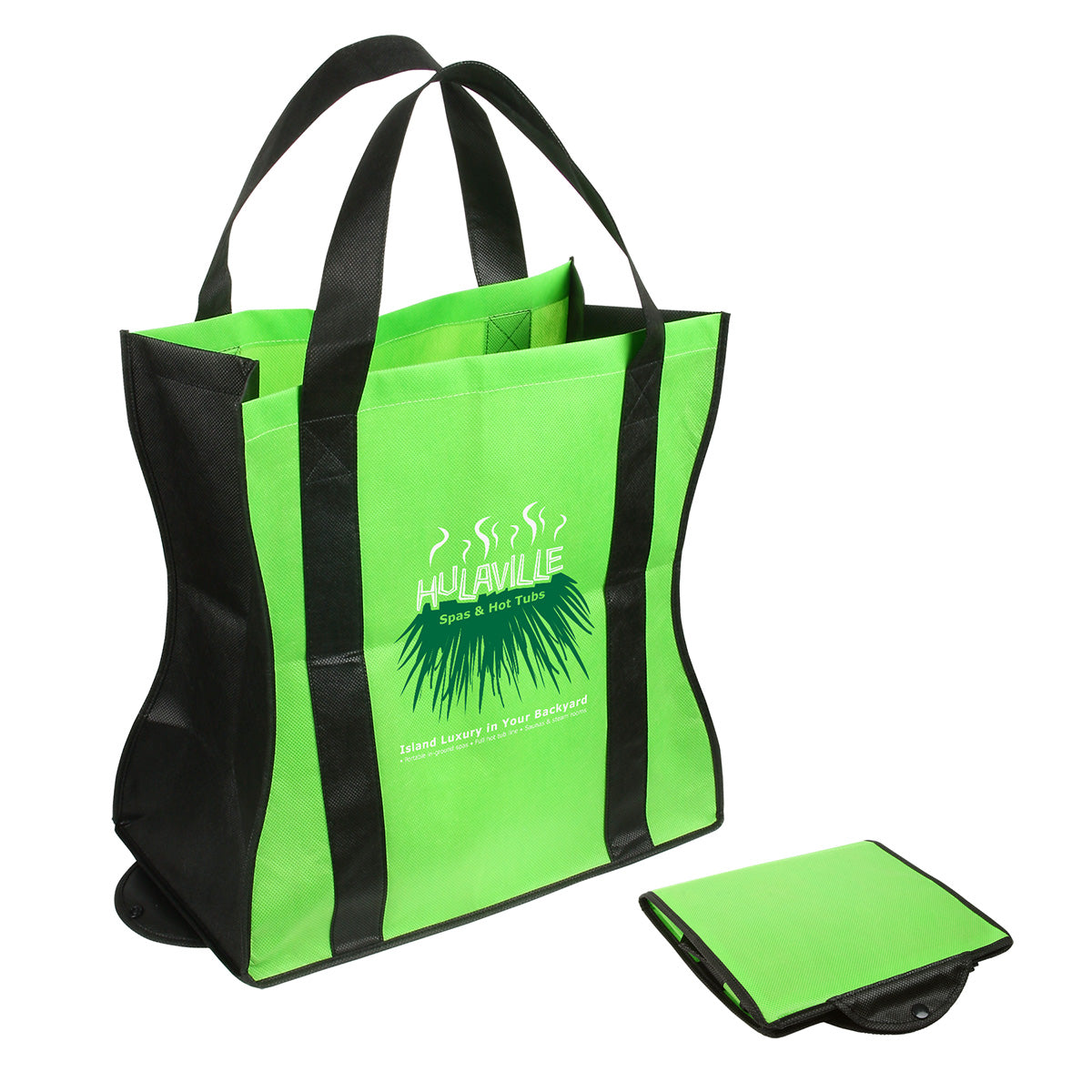 Wave Rider Folding Tote Bag