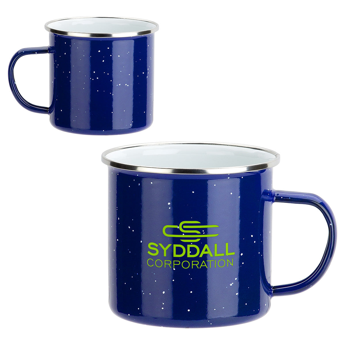 000781 Foundry 16 oz Enamel-Lined Iron Coffee Mug