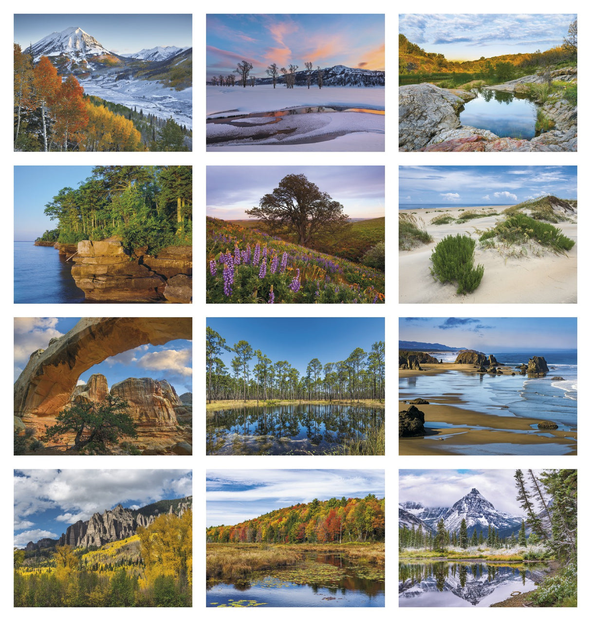 HotLine Products Scenic America Appointment Calendar - Spiral month image