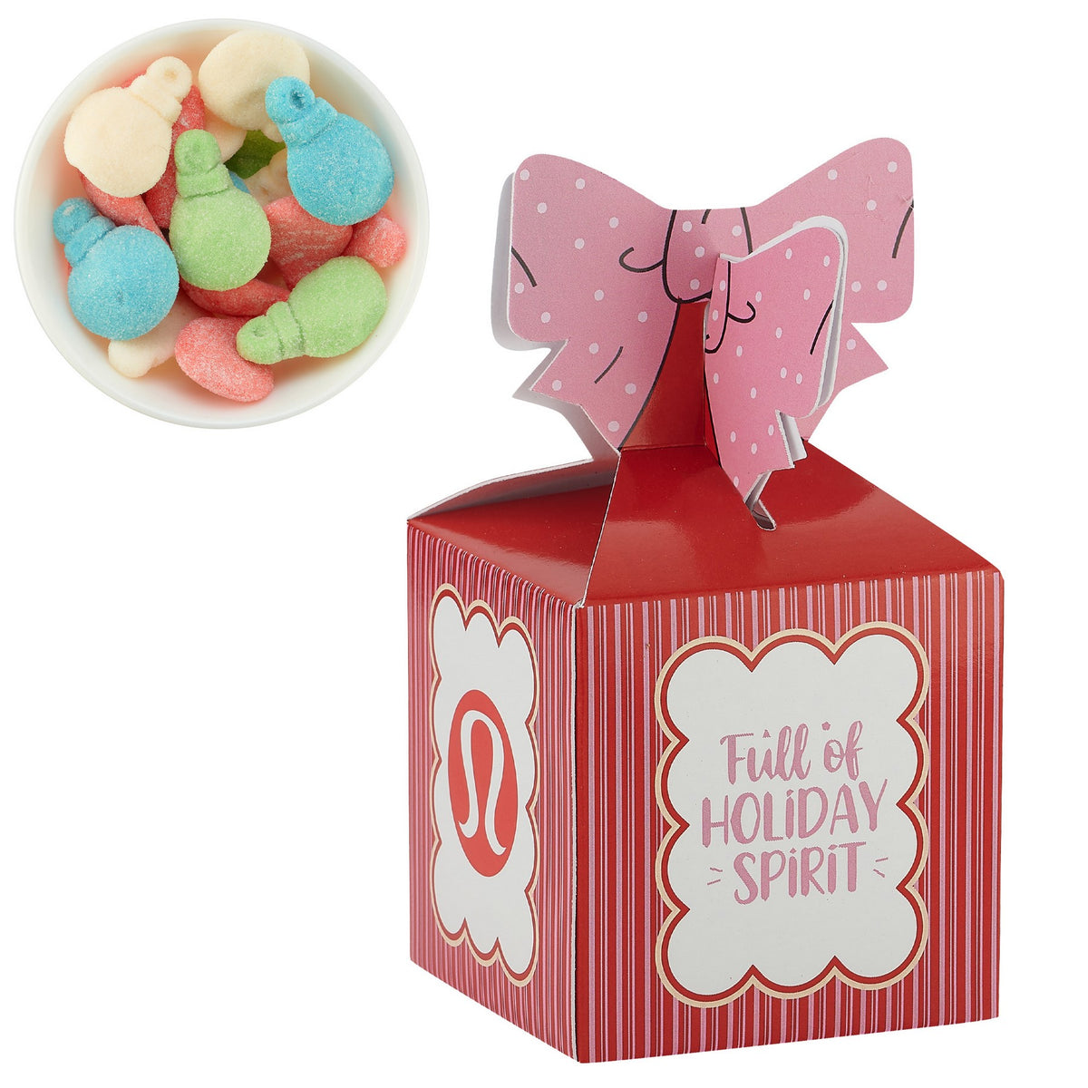 Jolly Top Bow - Gummy Ornaments