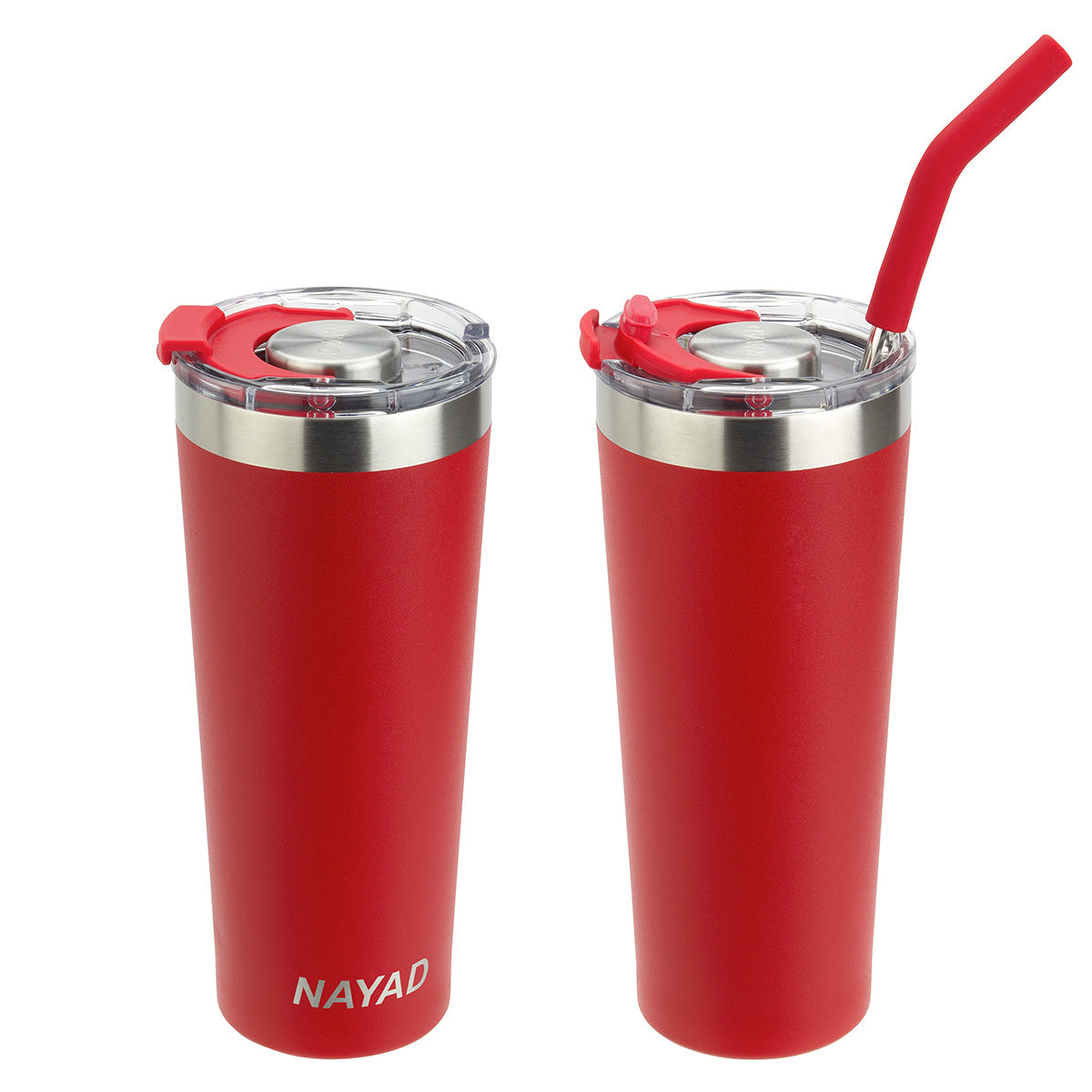 NAYAD® Trouper 22 oz Stainless Double-wall Tumbler with Straw