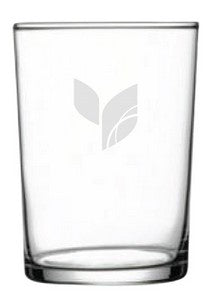 Tubo, 17.25oz glass tumbler - Etched