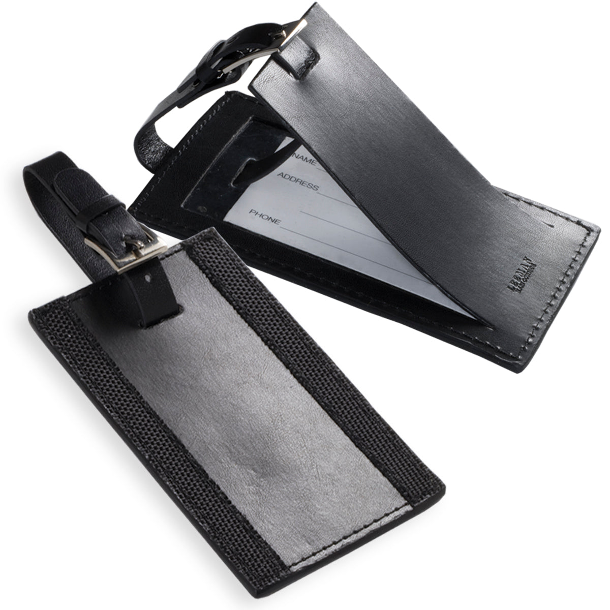 Majestic™ Leather Luggage Tag