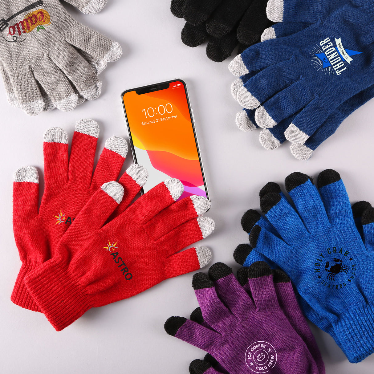 000002 Knit Touch Screen Gloves