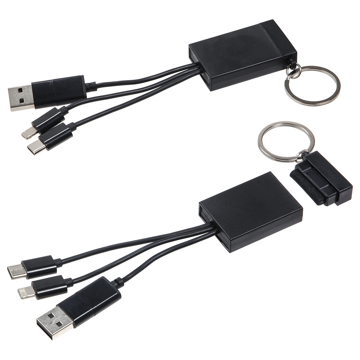 Triplet 3-in-1 Charging Cable with Screen Cleaner