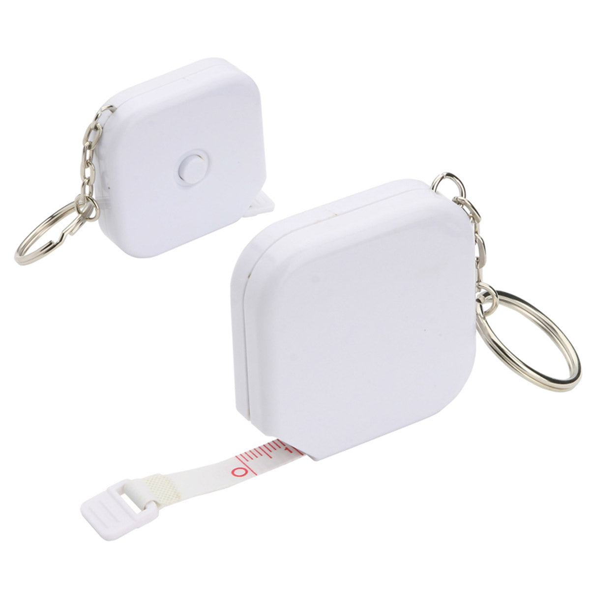 Square 5-Foot Tape Measure with Key Chain