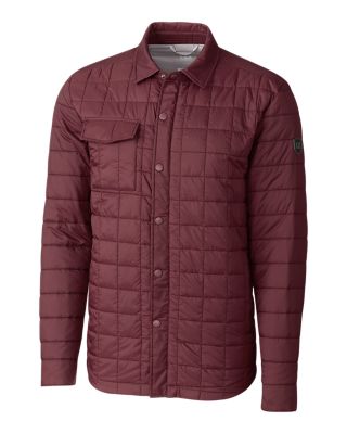 Cutter & Buck Rainier PrimaLoft® Mens Eco Insulated Quilted Shirt Jacket