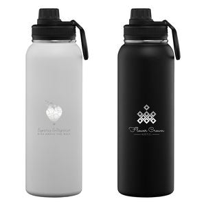 Alaska Ultra - 40 oz. Stainless Steel Double Wall Water Bottle? - Laser
