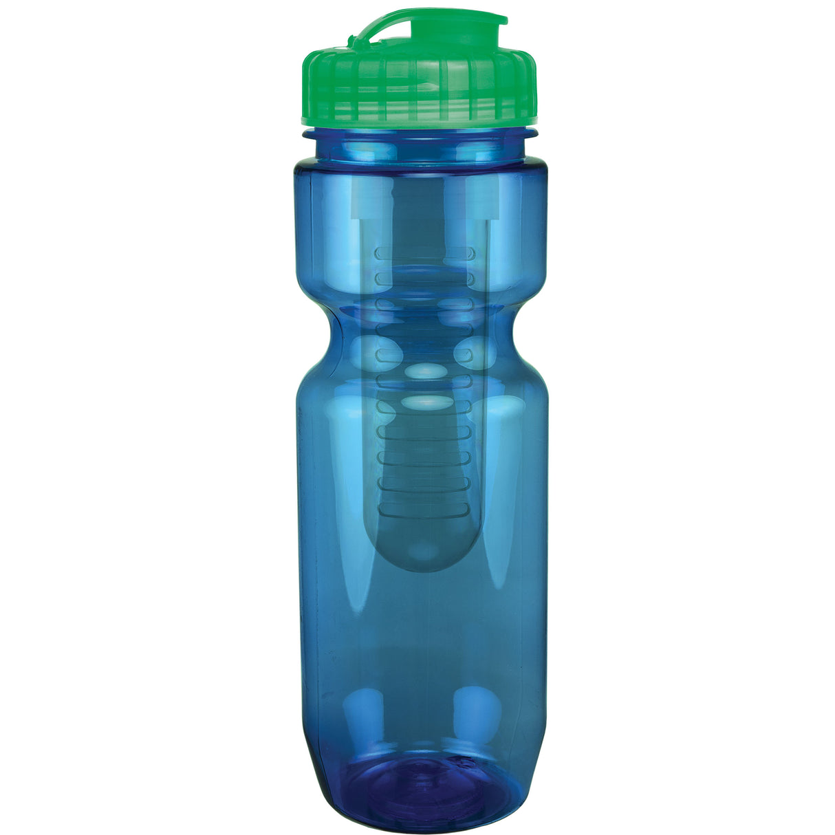 Blue/Translucent Green Lid