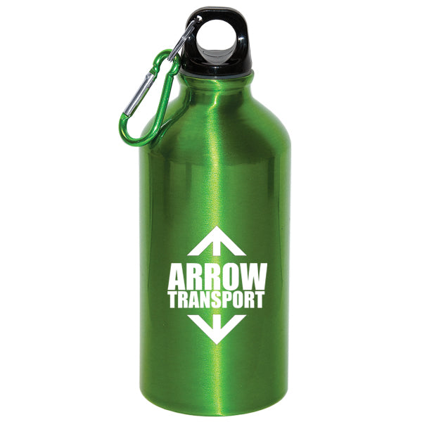 500 Ml (17 Fl. Oz.) Aluminum Water Bottle With Carabiner